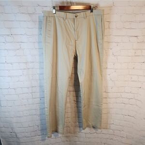 Men's Haggar "Straight Fit" khaki dress pants, size 36 X 32